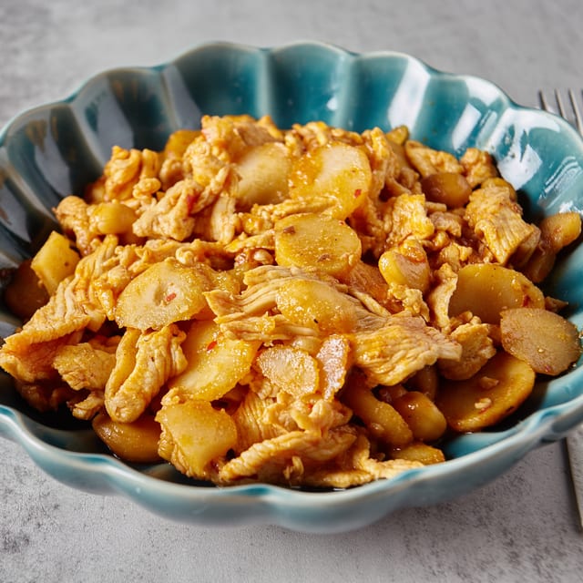 Lunch Cashew Nut Chicken.
