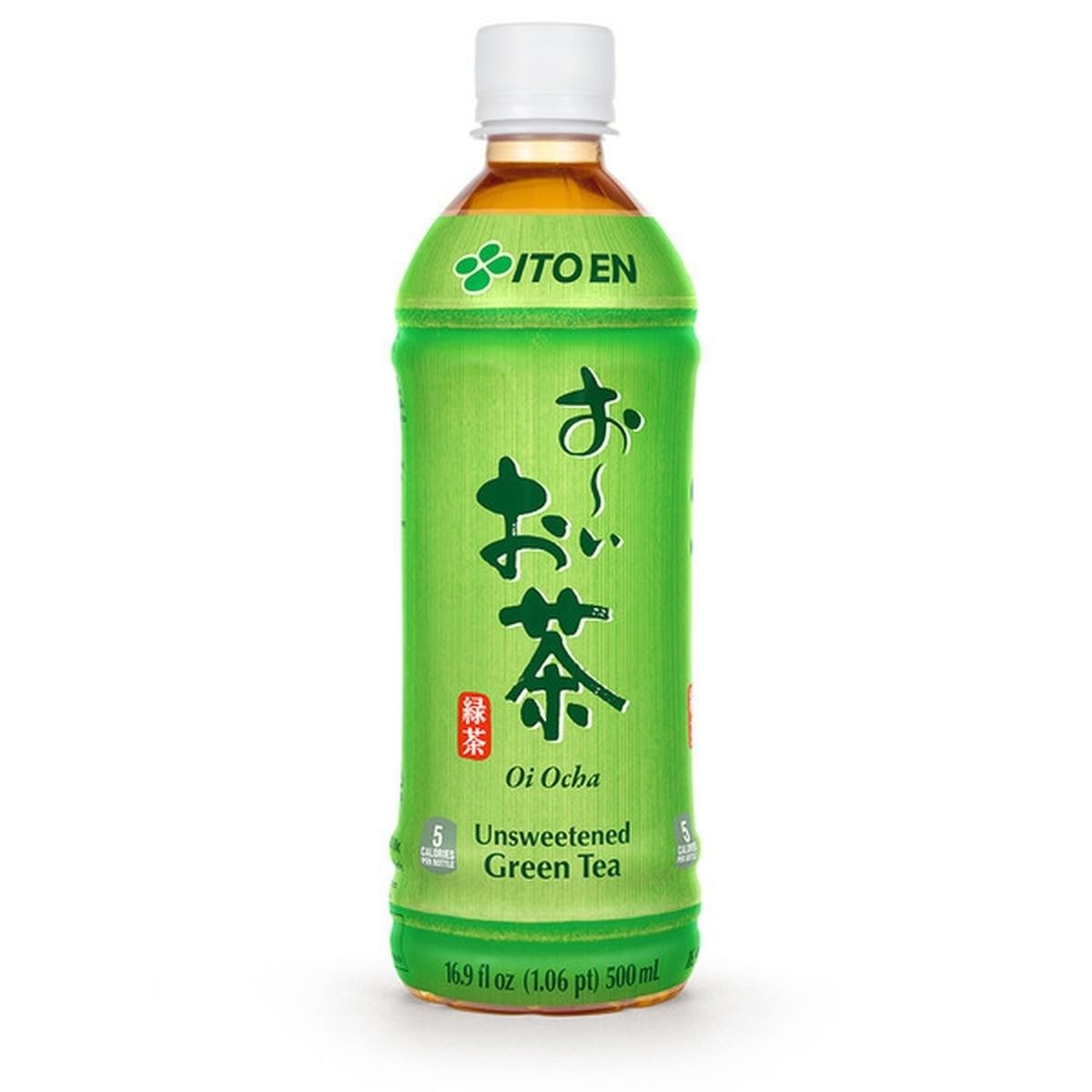 Ilto en Oi Ocha Green Iced Tea.