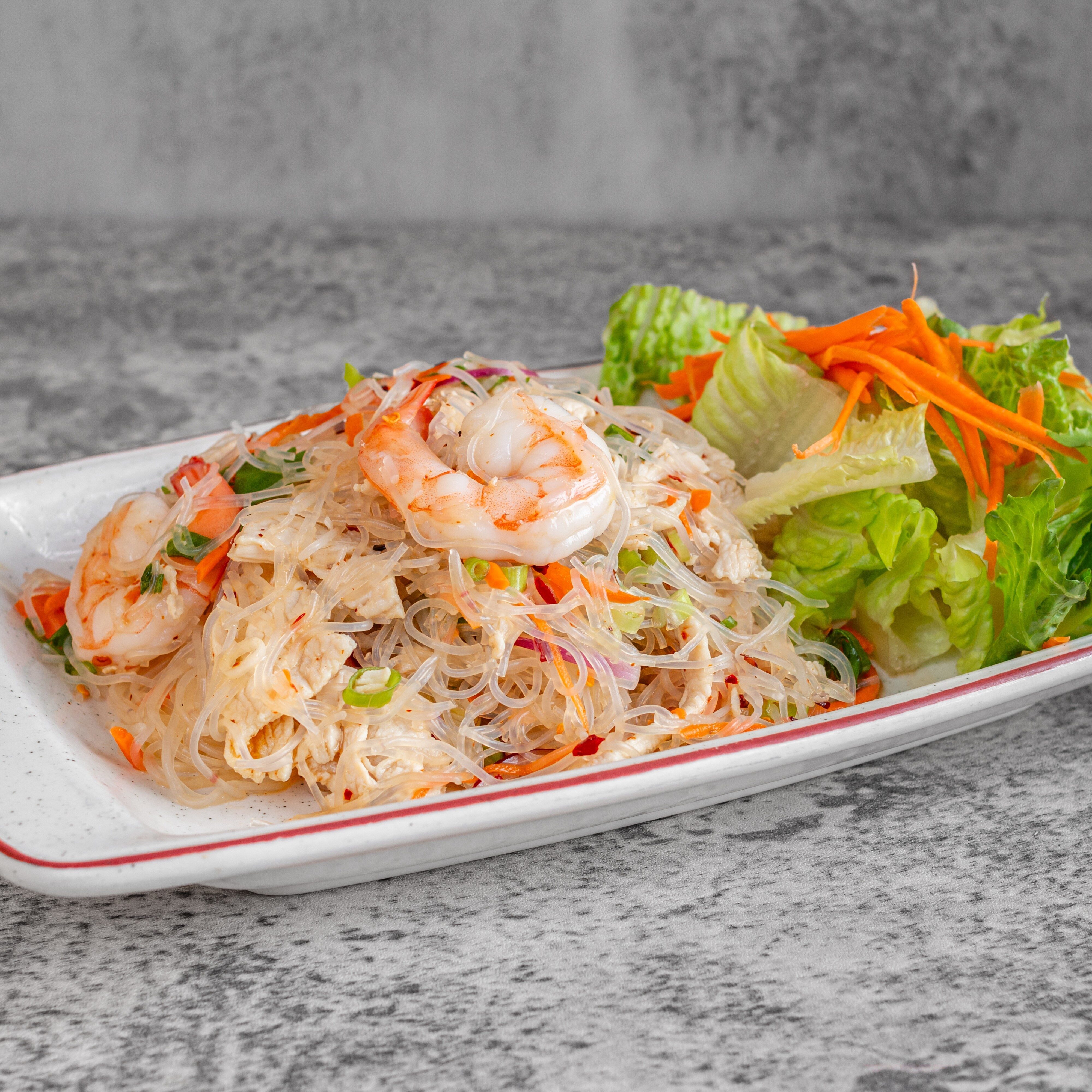 Spicy Silver Glass Noodle Salad.