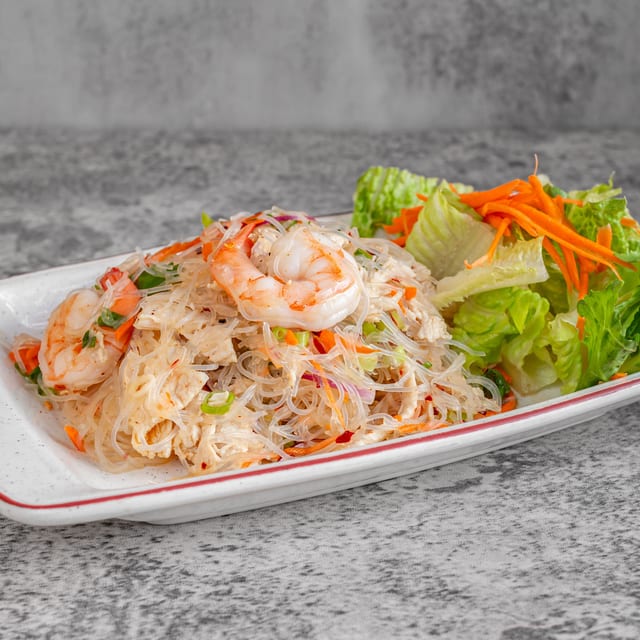 Spicy Silver Glass Noodle Salad.
