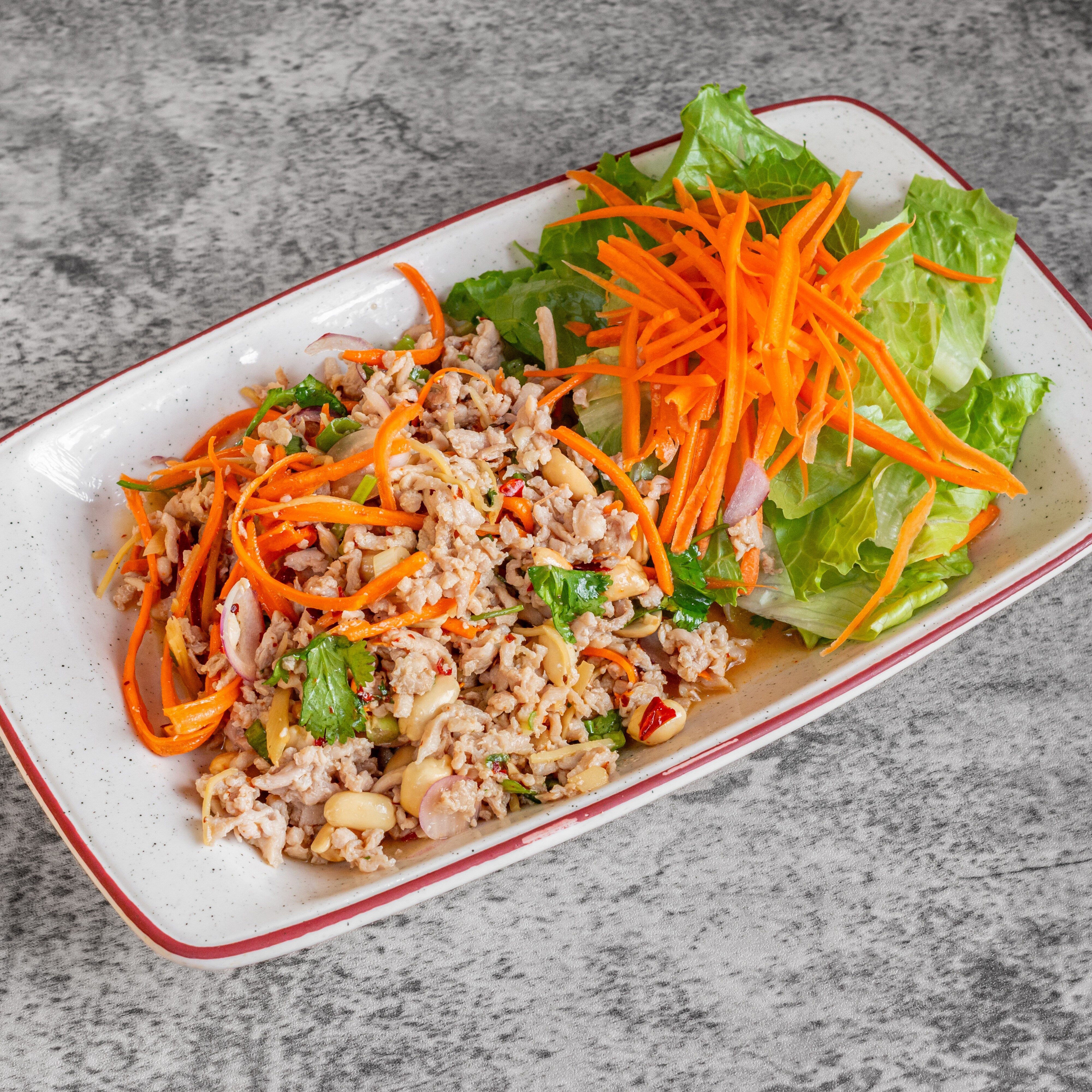 SL9 - Spicy Ground Chicken Salad.