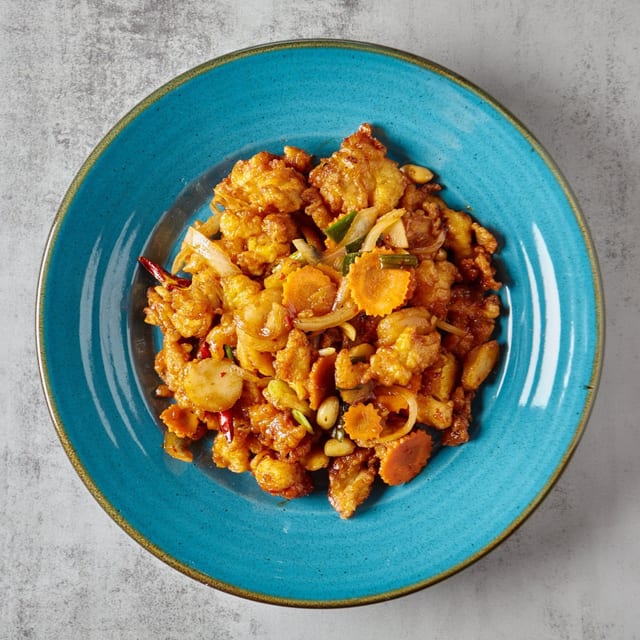 Lunch Kung Pao Chicken.