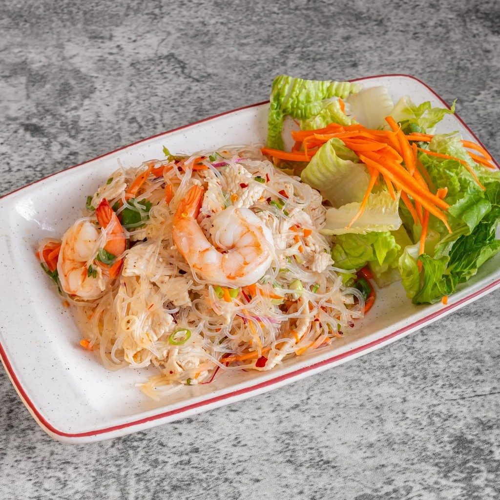 SL5 - Spicy Silver Glass Noodle Salad.