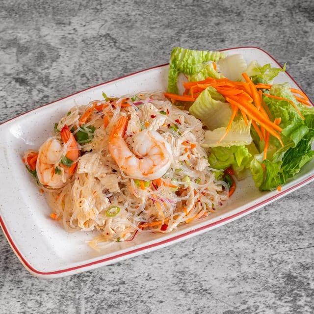 SL5 - Spicy Silver Glass Noodle Salad.
