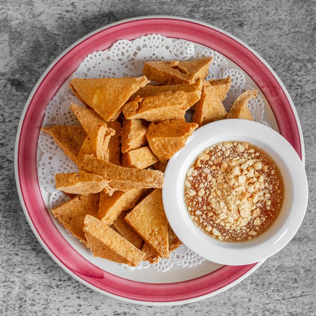 Crispy Fried Tofu.