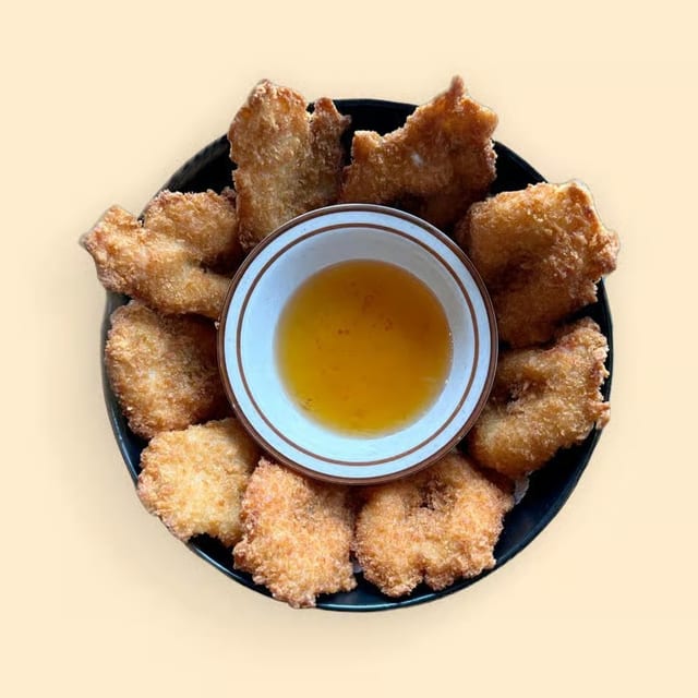 Crispy Fried Shrimp.
