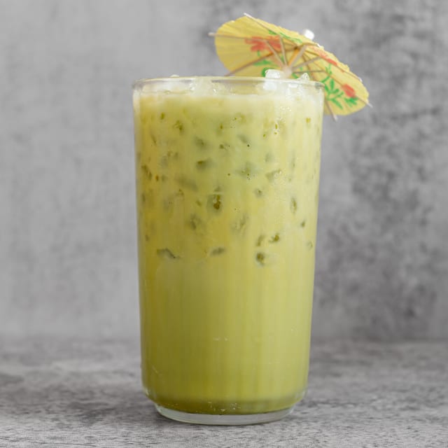 Thai Matcha Latte.