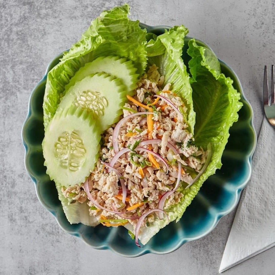 Spicy Larb Salad.