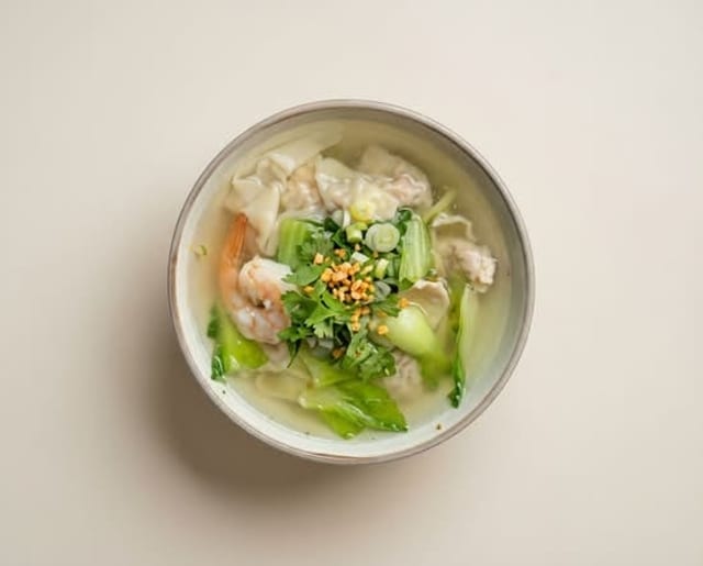 Combination Wonton Soup.